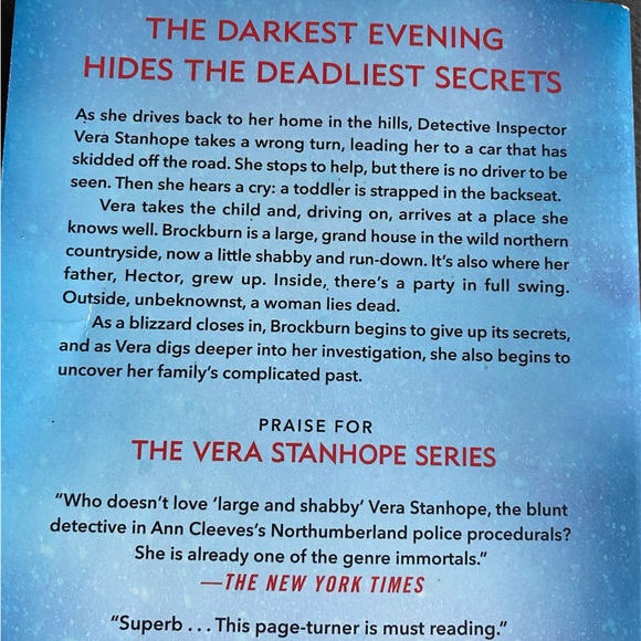 Anne Cleeves, The Darkest Evening - Picture 2 of 4